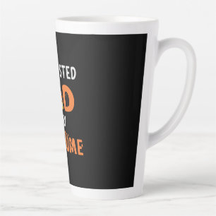 Halloween Exhausted Dad is My Costume Birthday Milchtasse