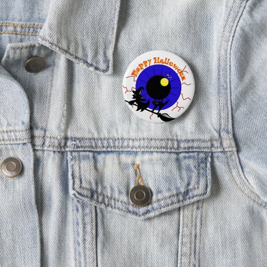 Halloween Eyeball Button (Beispiel)