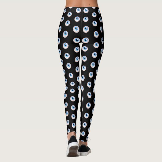 Halloween Eyeball Leggings (Rückseite)