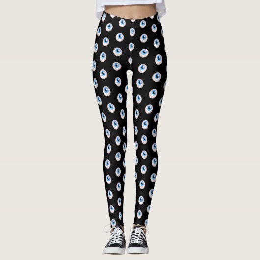 Halloween Eyeball Leggings (Vorderseite)