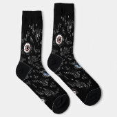 Halloween Eyeball Socks - Spooky Tropfen Crew Sock Socken (Rechts)