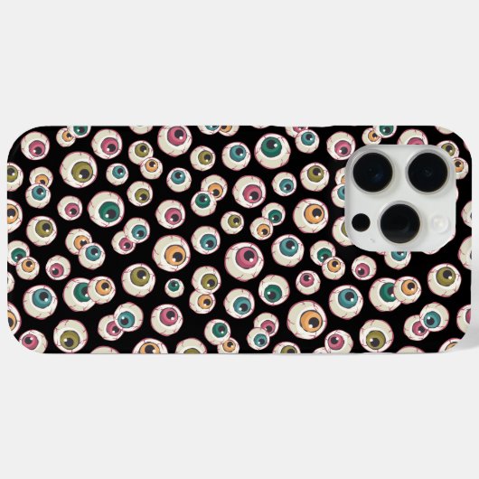 Halloween Eyeballs Case-Mate iPhone Hülle (Rückseite (Horizontal))