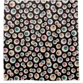 Halloween Eyeballs Duschvorhang