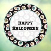Halloween Eyeballs Fensteraufkleber (Blatt 3)