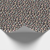 Halloween Eyeballs Geschenkpapier (Ecke)