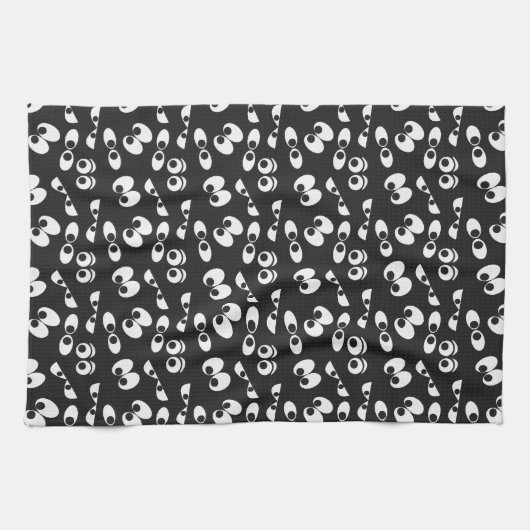 Halloween Eyeballs Geschirrtuch (Horizontal)