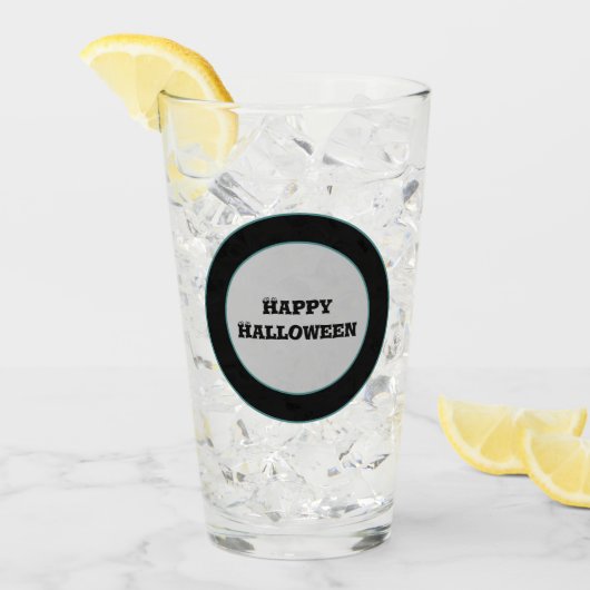 Halloween Eyeballs Glas (Vorderseite Ice)