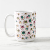 Halloween Eyeballs Kaffeetasse (Links)