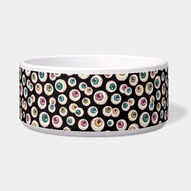 Halloween Eyeballs Napf (Vorderseite)