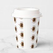 Halloween Eyeballs Paper Cups Größe: 8oz Pappbecher (Rechts)