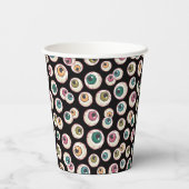 Halloween Eyeballs Pappbecher (Rückseite)