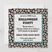Halloween Eyeballs Party Einladung (Vorderseite)