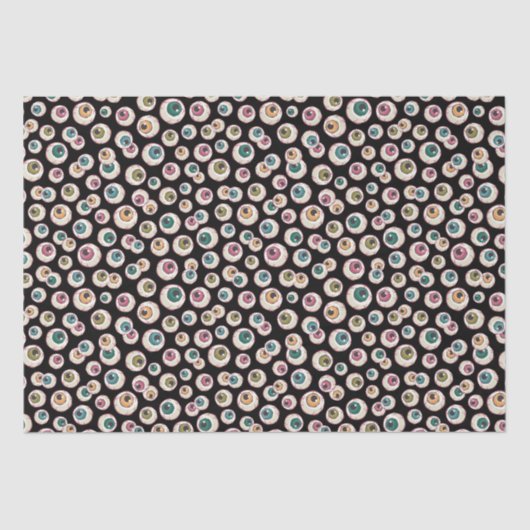 Halloween Eyeballs Seidenpapier (Vorderseite)