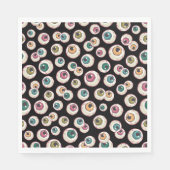 Halloween Eyeballs Serviette (Vorderseite)