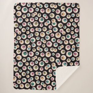 Halloween Eyeballs Sherpadecke