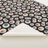 Halloween Eyeballs Sherpadecke (3/4)