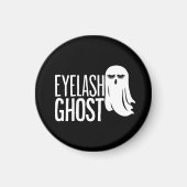 Halloween Eyelash Ghost Magnet (Vorne)