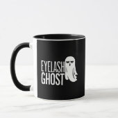 Halloween Eyelash Ghost Tasse (Links)