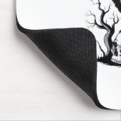 Halloween F-Caw-F Bird Crow Women Men Retro Classi Mousepad (Ecke)