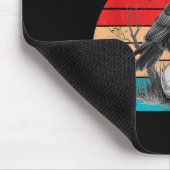 Halloween F Caw F Black Bird F-caw-f Crow Women Me Mousepad (Ecke)