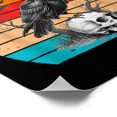 Halloween F Caw F Black Bird F-caw-f Crow Women Me Poster (Ecke)