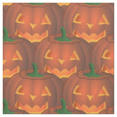 Halloween Fabric Jack-o-Lantern Stoffe individuali (Nahaufnahme)