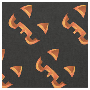 Halloween Fabric Jack-o-Lantern Stoffe individuali