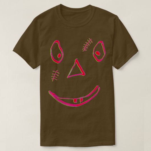 Halloween Face 3542 T-Shirt (Design vorne)