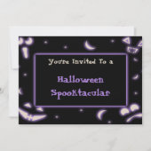 Halloween Faces Einladung (Vorderseite)