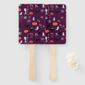 Halloween Fächer (Vorne und Hinten)