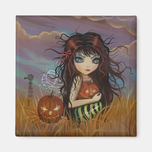 Halloween Fairy Decorative Magnet (Vorne)