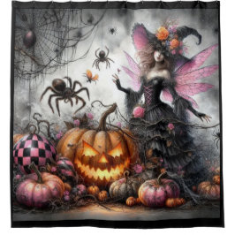 Halloween Fairy Duschvorhang