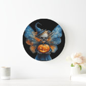 Halloween Fairy Große Wanduhr (Zuhause)