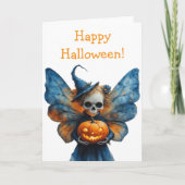Halloween Fairy Karte (Vorderseite)