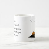 Halloween Fairy mit Kürbisquotenkaffee Tasse (Mittel)