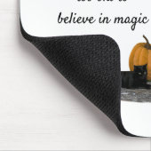Halloween Fairy mit Pumpkin Maus Pad Mousepad (Ecke)