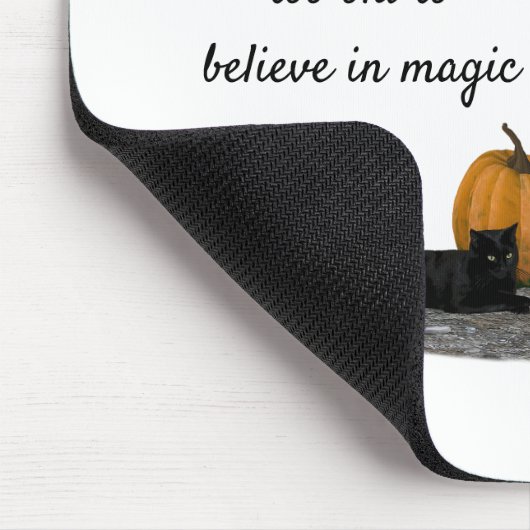 Halloween Fairy mit Pumpkin Maus Pad Mousepad (Ecke)