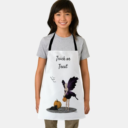 Halloween Fairy mit Pumpkins Kleine Schürze (Insitu)