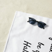 Halloween Fairy mit Pumpkins Strandtuch (Beispiel)