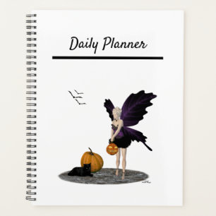 Halloween Fairy mit Pumpkins Tagesplaner Planer