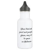 Halloween Fairy mit Pumpkins Wasserflasche (Links)