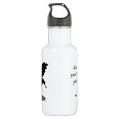 Halloween Fairy mit Pumpkins Wasserflasche (Rückseite)