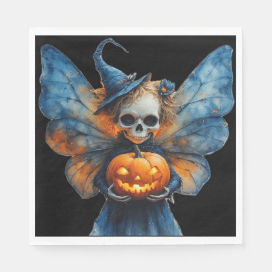 Halloween Fairy Serviette (Vorderseite)