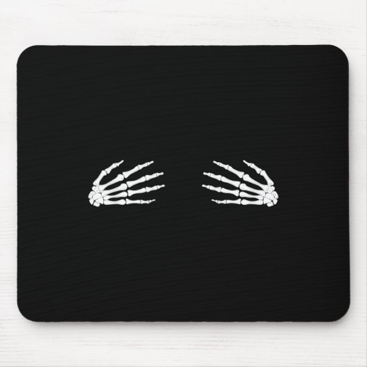 Halloween Fall Beängstigend Skeletthand Mousepad (Vorne)
