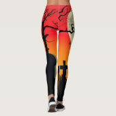 Halloween-Fall Leggings (Rückseite)