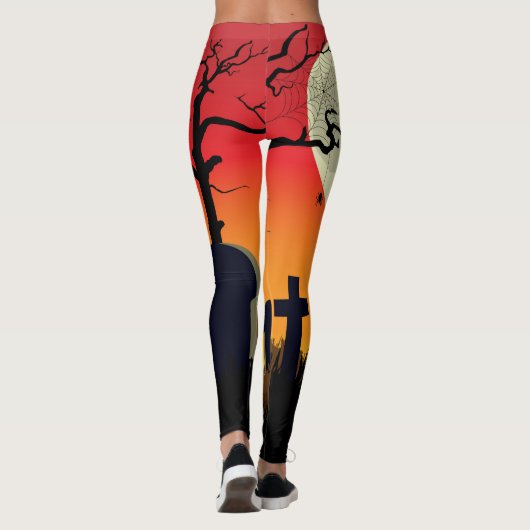 Halloween-Fall Leggings (Rückseite)
