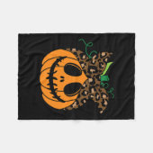 Halloween Fall Niedlich und Fun Pumpkin Fleecedecke (Vorderseite (Horizontal))
