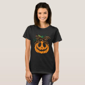 Halloween Fall Niedlich und Fun Pumpkin T-Shirt (Vorne ganz)