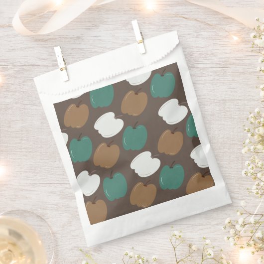 Halloween Fall Pumpkins Earth Tone Geschenktütchen (Ausgeschnitten)