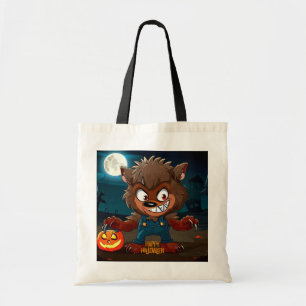 Halloween/Fall/Werwolf/Cartoon Tragetasche
